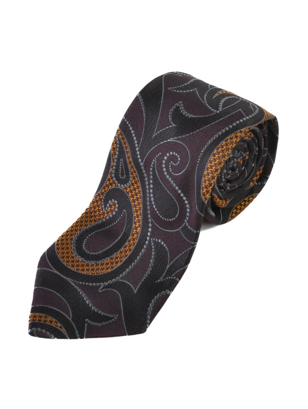 Etro Brown Paisley Tie 35932